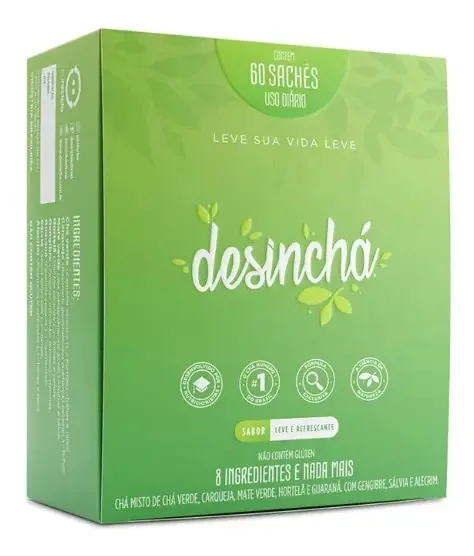 Desinchá 60 Sachês 100% Original
