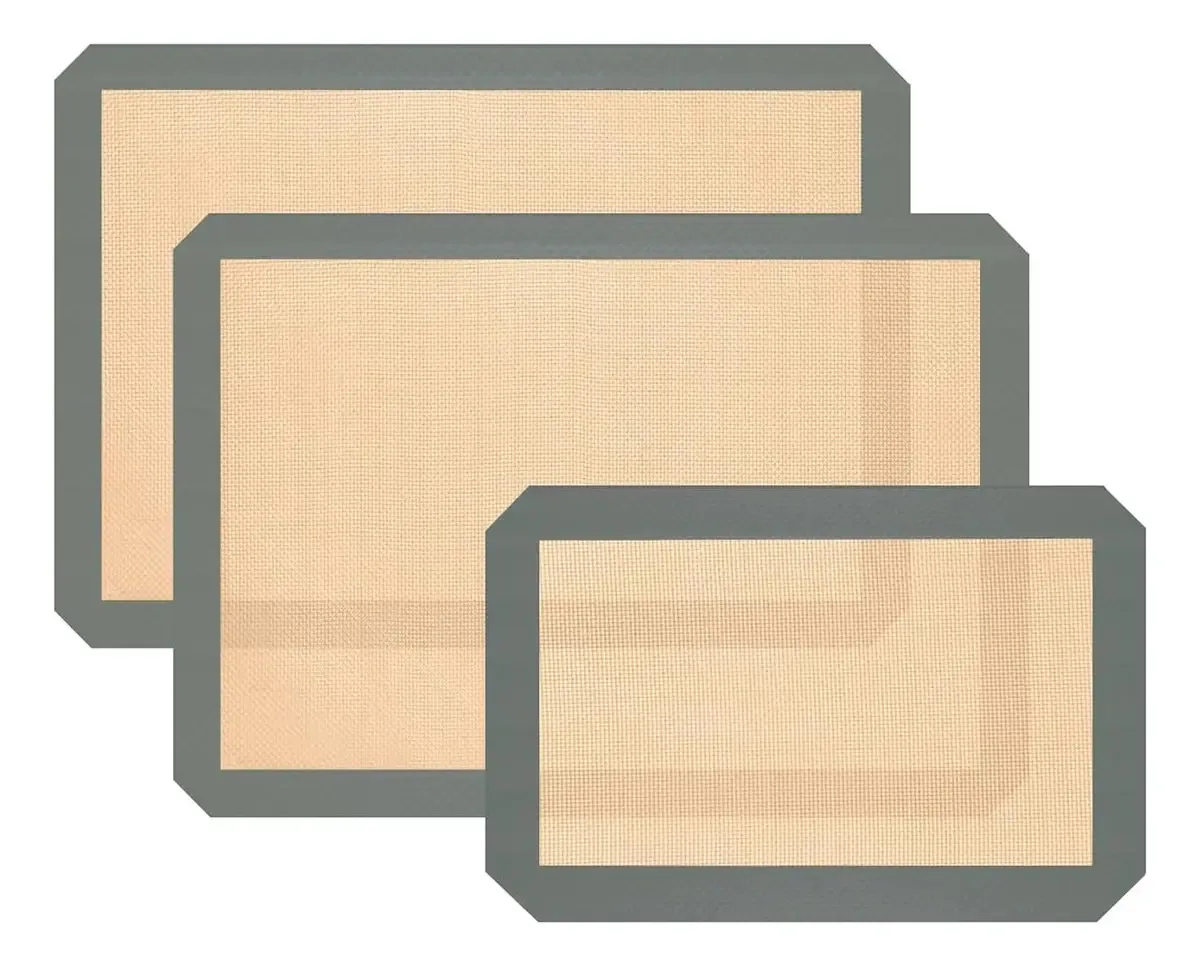 Tapetes de cozimento de silicone antiaderentes - 3