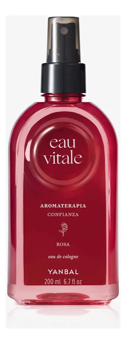 Eau Vitale Yanbal Cologne Pink Confidence 200ml de aromaterapia