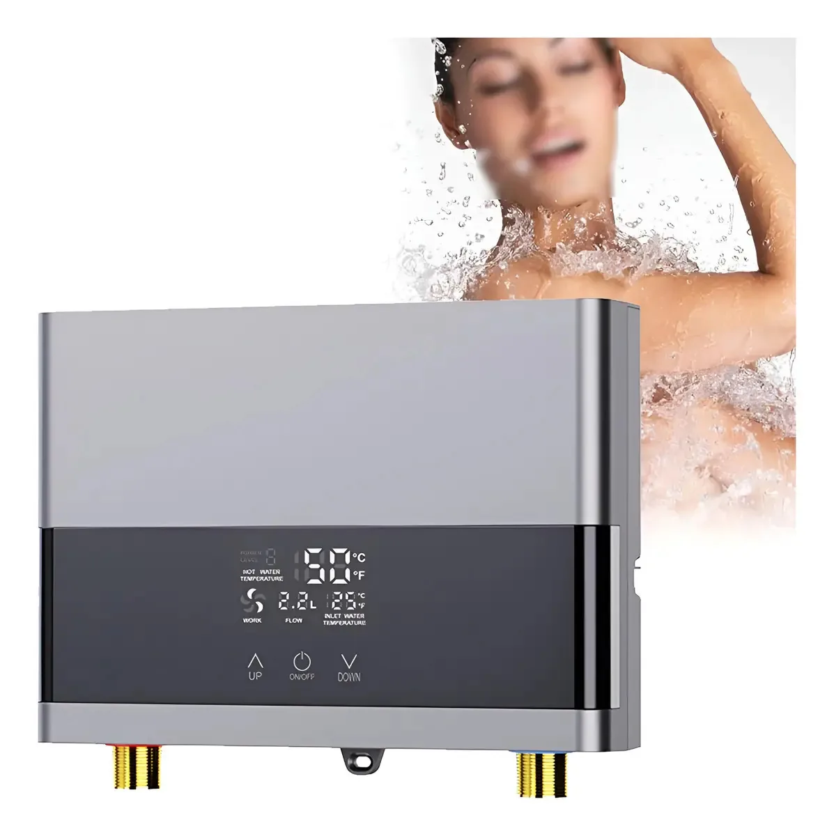 Aquecedor elétrico de água Instant Step Boiler 3000w Aquecedor elétrico de água Granleyelé