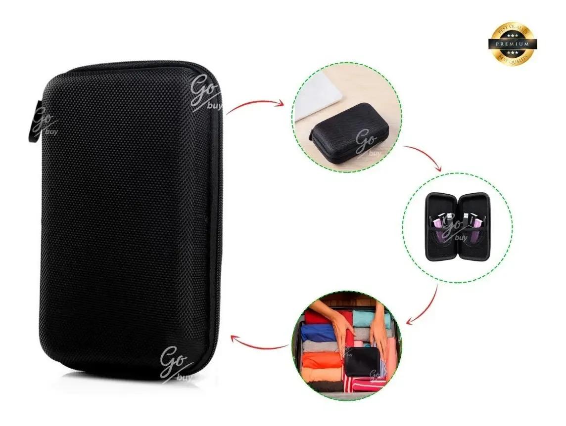 Bolsa de higiene pessoal de viagem — Estojo de transporte colorido disponível