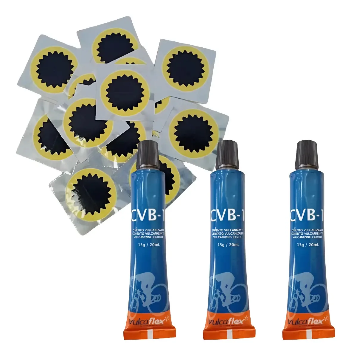 Kit 24 Remendo A Frio R-01 040mm R-01 Vipal 03 Cola
