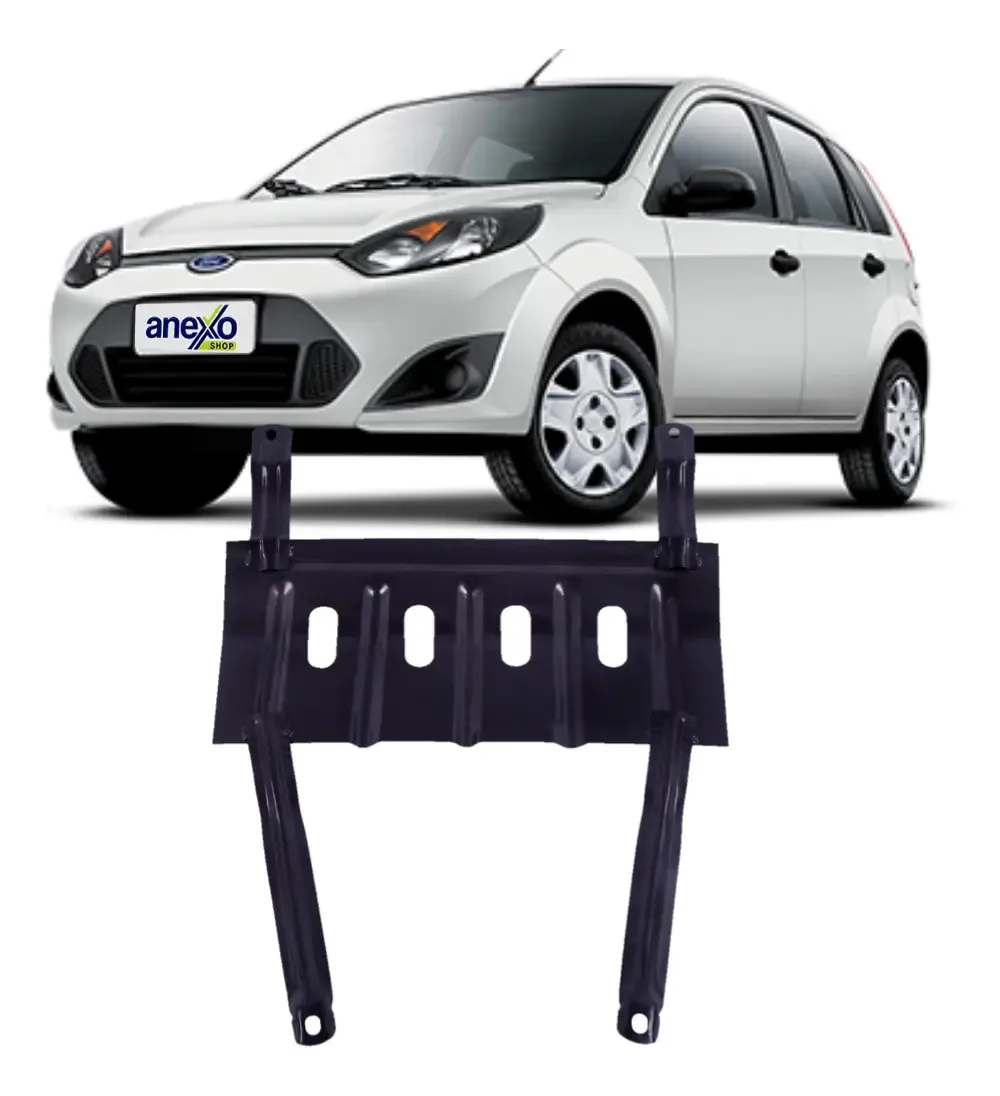 Protetor De Cárter Aço Fiesta 2002 A 2013 Protetor Motor 1mm