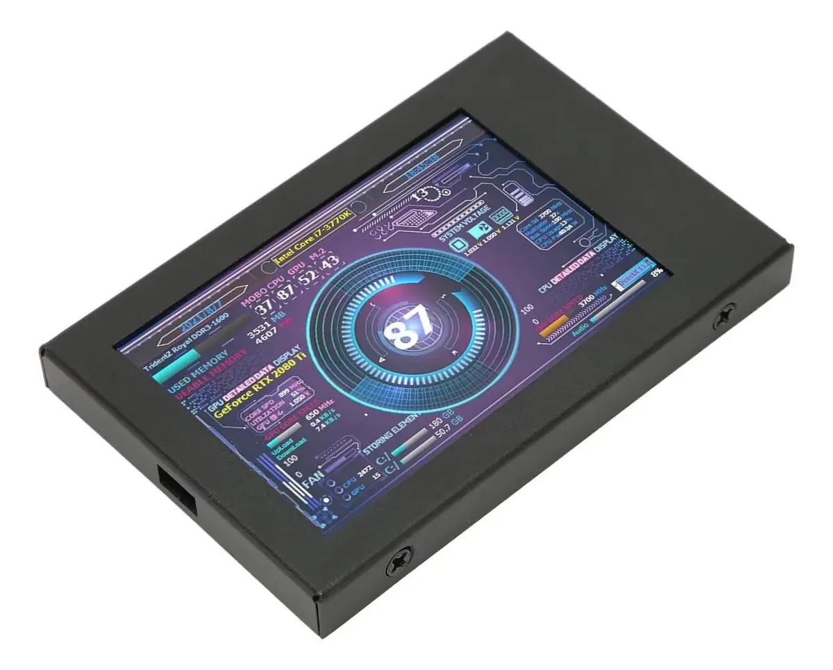 Zopsc 3.5in Monitor Portátil Para Laptop, Monitor De Tempera