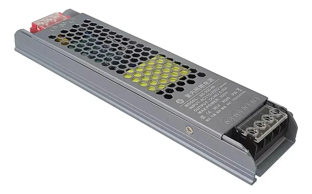 Fonte de alimentação de 24V 20.8A 500W para fita LED e câmera