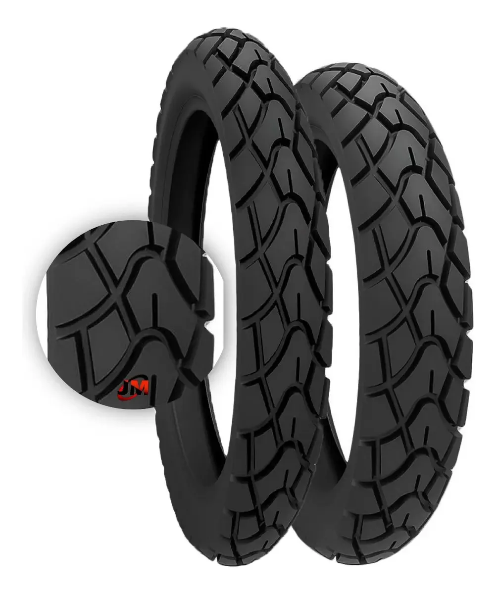 Pneus 110/90-17 e 90/90-19 Kenda K761 Tt