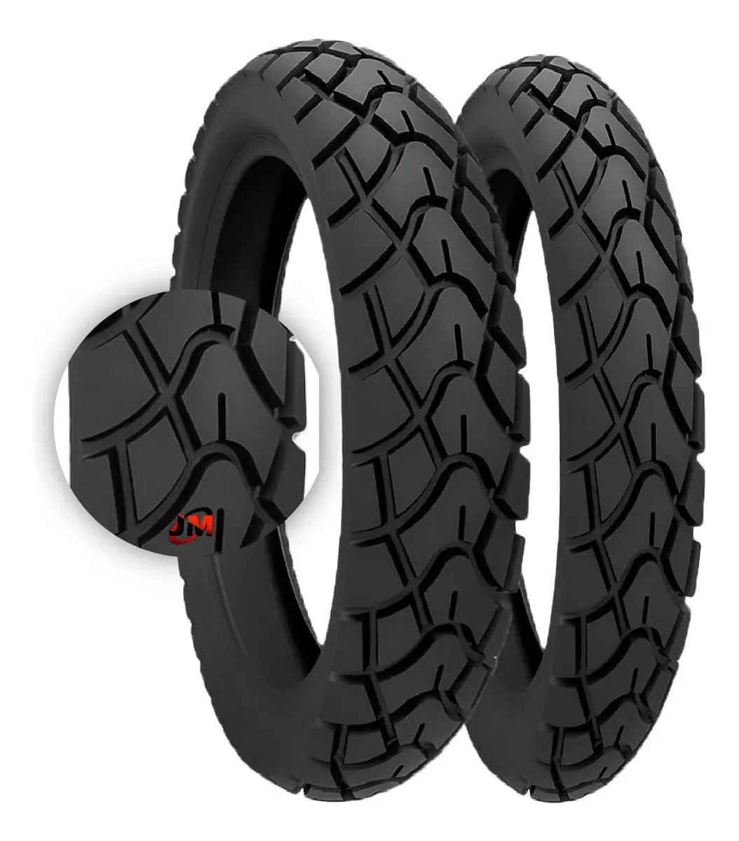 Pneus 120/80-17 e 90/90-17 Kenda K761 Tl