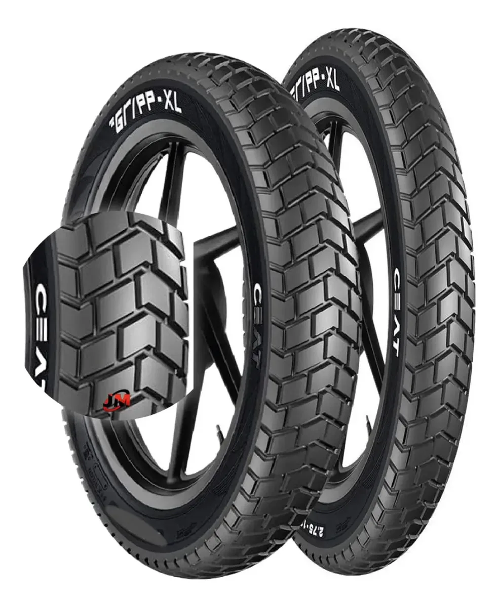 110/90-17 e 90/90-19 Ceta Tt Wheels + Pneus