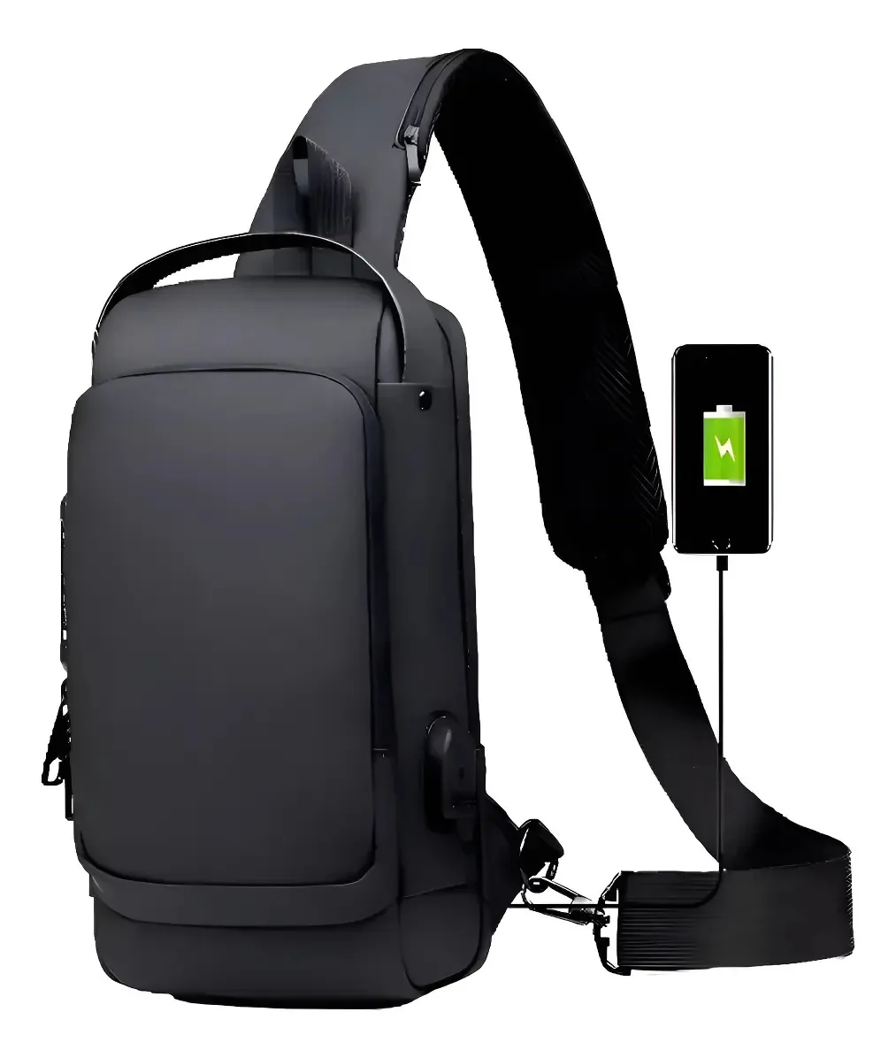 Bolsa de ombro de ombro cruzada unissex
