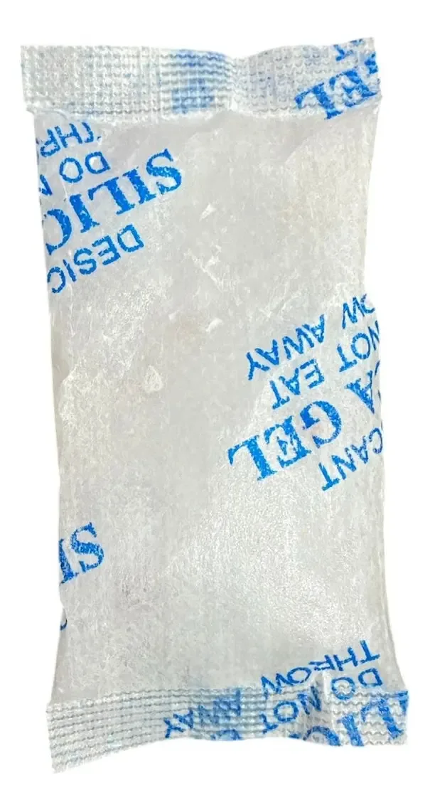 10un Silica Gel 10g Anti Umidade Mofo Desiccant 3,8 X 7,5cm