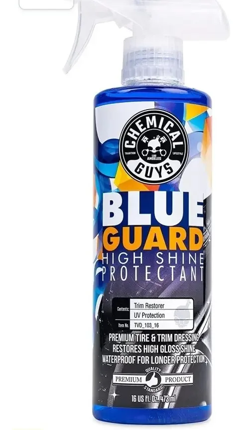 Chemical Guys Blue Guard High Protectant Shine Cor azul