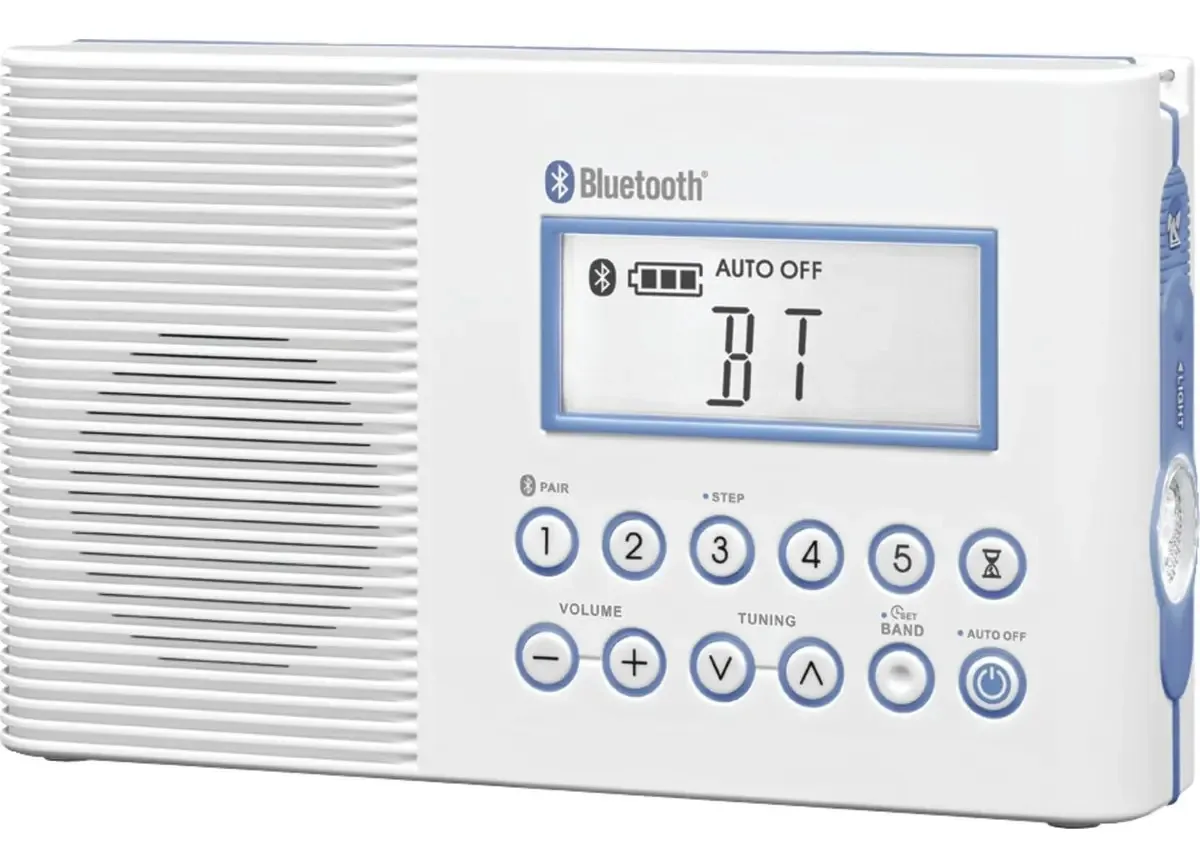 Sangean H202 portátil AM/FM/Alerta meteorológico/Bluetooth