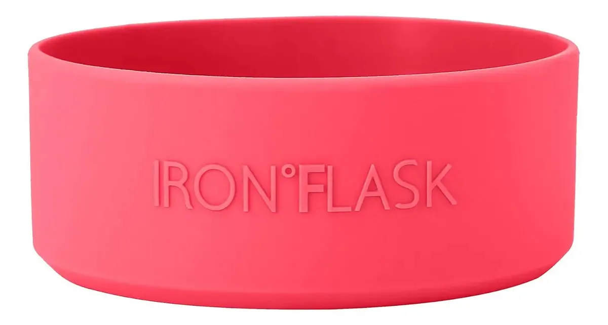 Bota de silicone Iron °flask para garrafas esportivas
