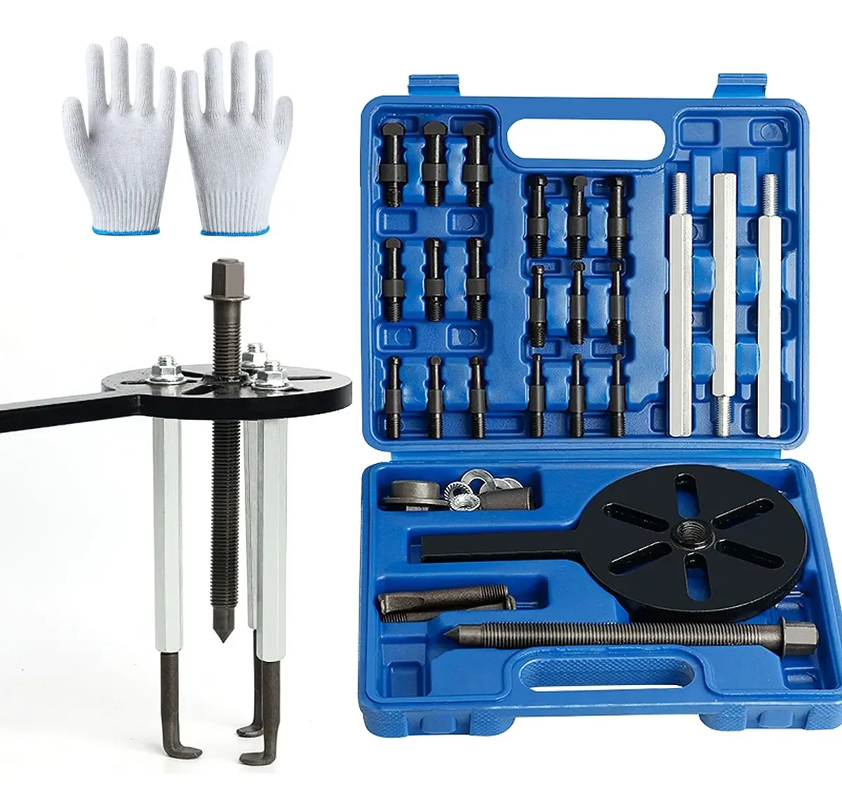 Conjunto de extratores e separadores para rolamentos e rolamentos