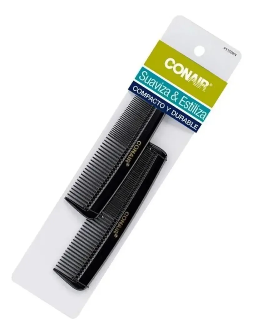 Conjunto de pentes Conair suaviza e estiliza, 2 unidades