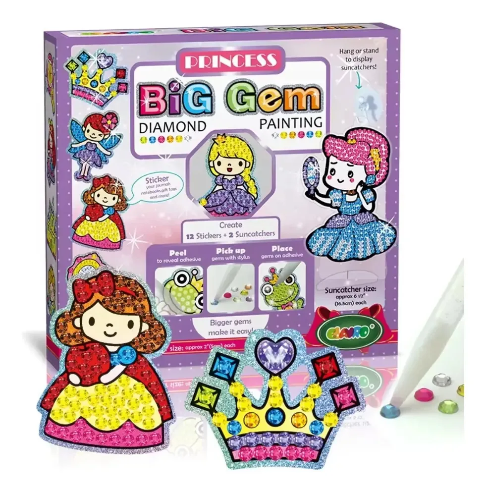 Kits de brinquedos Princess Style Diamond Bead