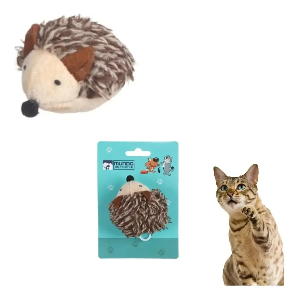 Brinquedo elétrico para gatos Hedgehog