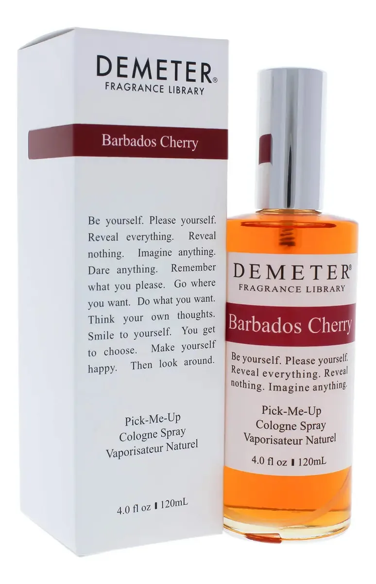 Spray De Colônia Demeter Barbados Cherry 120ml Para Uso Diár