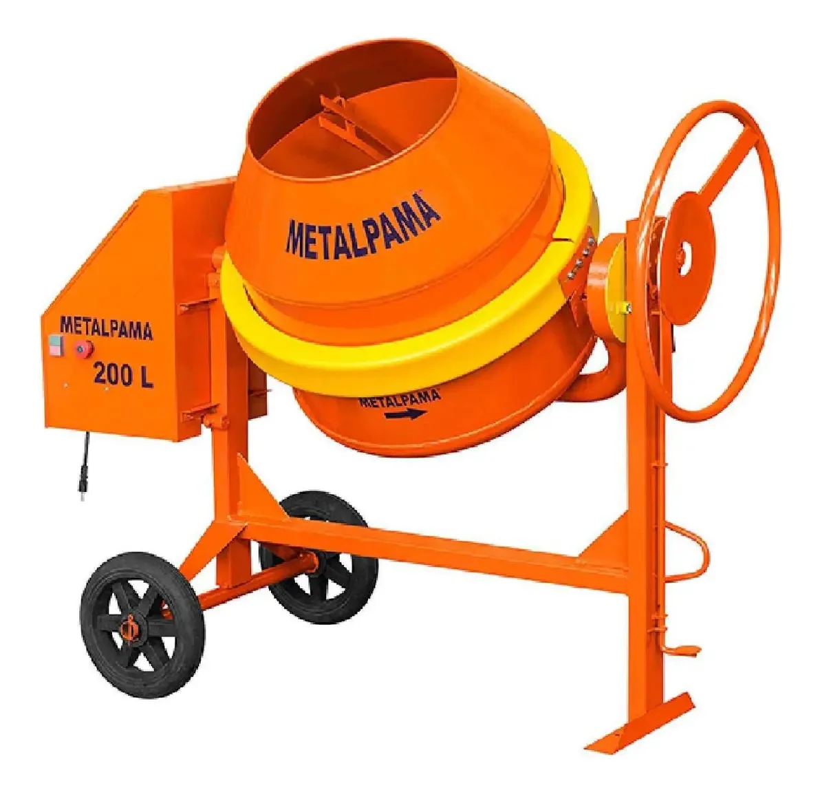 Betoneira 200 Lts Monofásica Com Redut Sem Motor - Metalpam