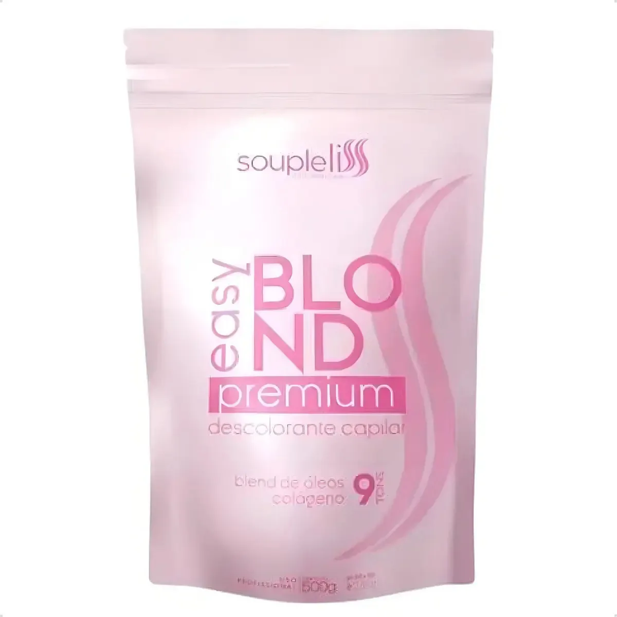 Pó Descolorante Professional Easy Blond 500gr Soupleliss Tom Pó Rosa