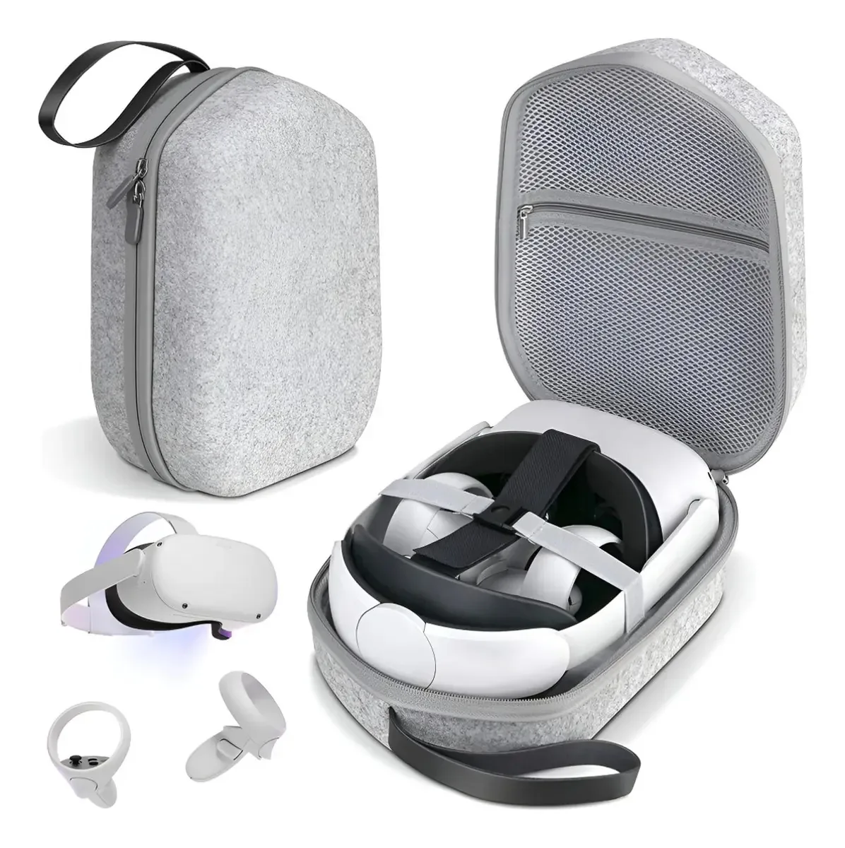 Óculos De Realidade Virtual 059 A2668 Para Oculus Quest 2 - Cinza