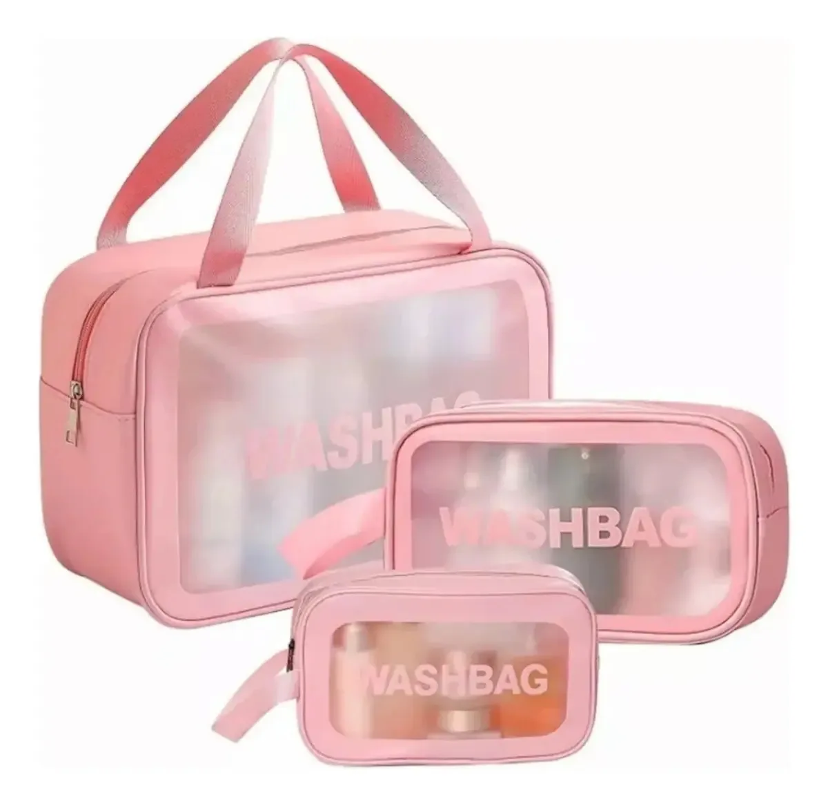 Bolsa de higiene Jiajiazi - Bolsa de higiene rosa Lisa Design