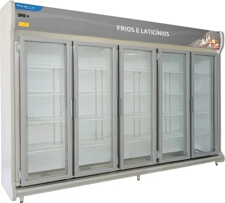 Auto Serviço 5 Portas 3,0m Polofrio Frios E Laticinios Cor Cinza