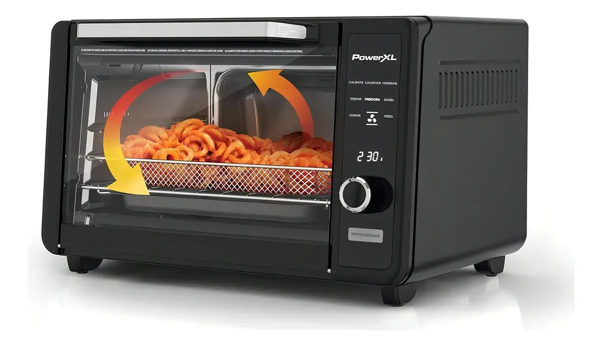 Air Fryer Air Fryer Forno de 22 litros Multifuncional Power Xl Cor Preto