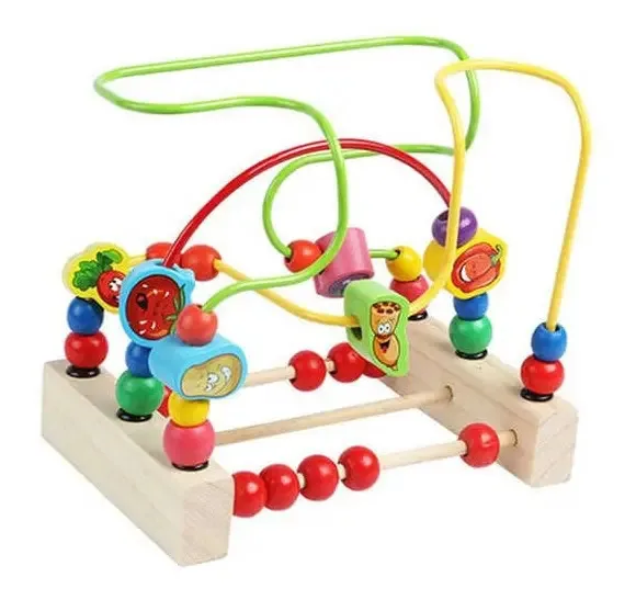 Brinquedo educativo para bebês: frutas e vegetais móveis