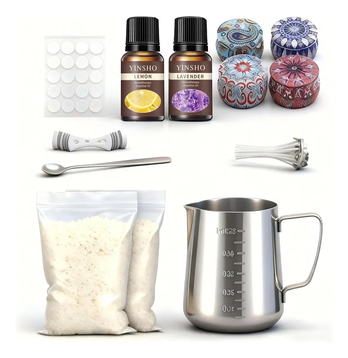 Kit de fabricação de velas perfumadas Kit de fabricação de velas DIY Crafts Tools