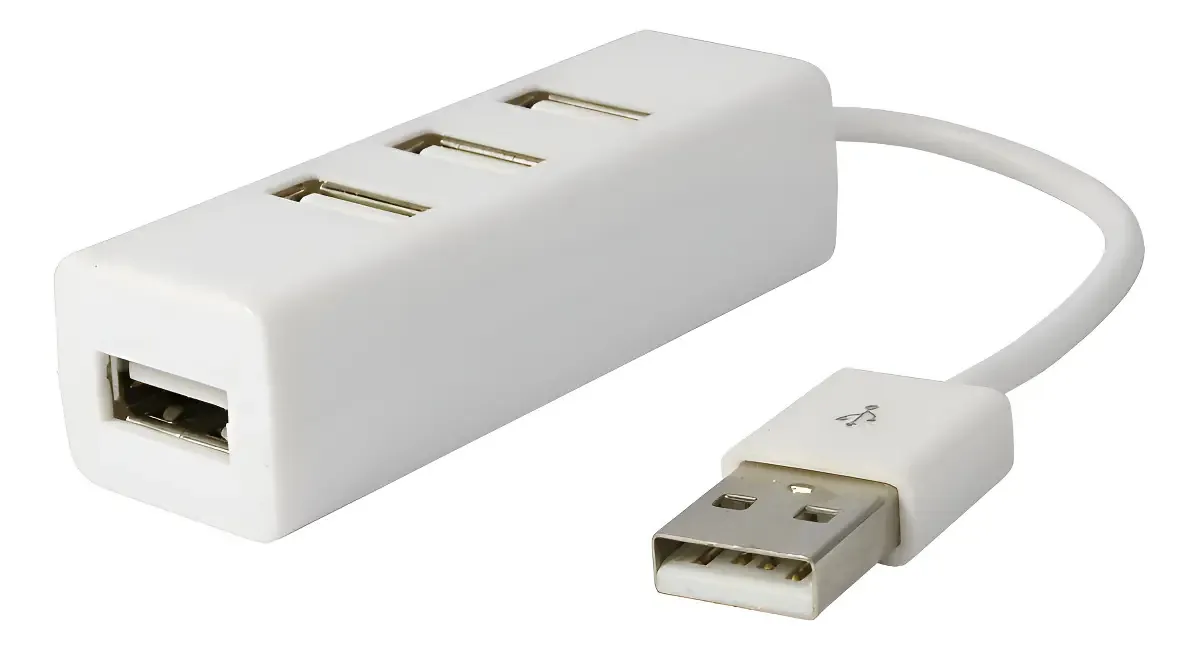Hub NW-cr1101 de 4 portas branco