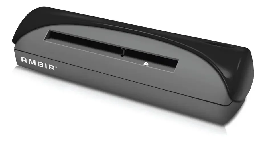 Scanner de Cartão de Identificação Ambir Simplex A6, Preto.