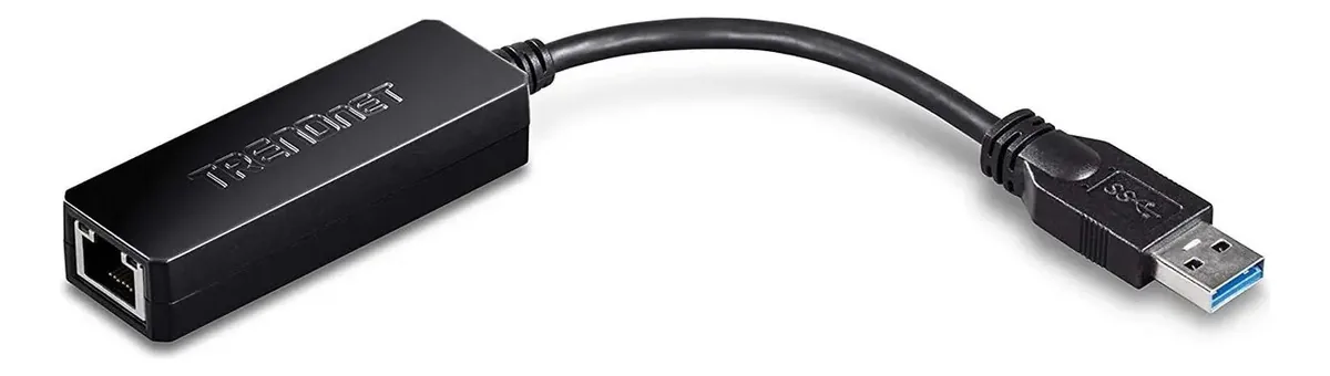 Adaptador de rede Trendnet USB 2.0 para 10/100 velocidades Ethernet