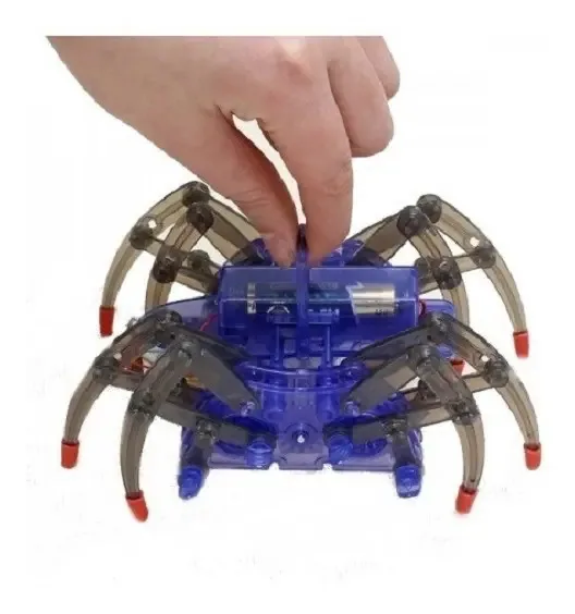Kit educacional de brinquedo Electric Spider Robot