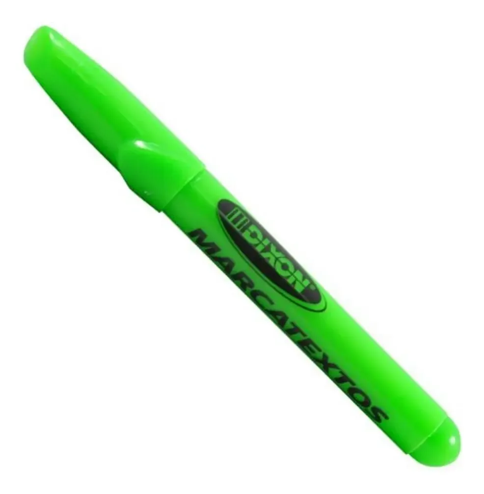 Marcadores fluorescentes Dixon Easy, caixa de 12 unidades