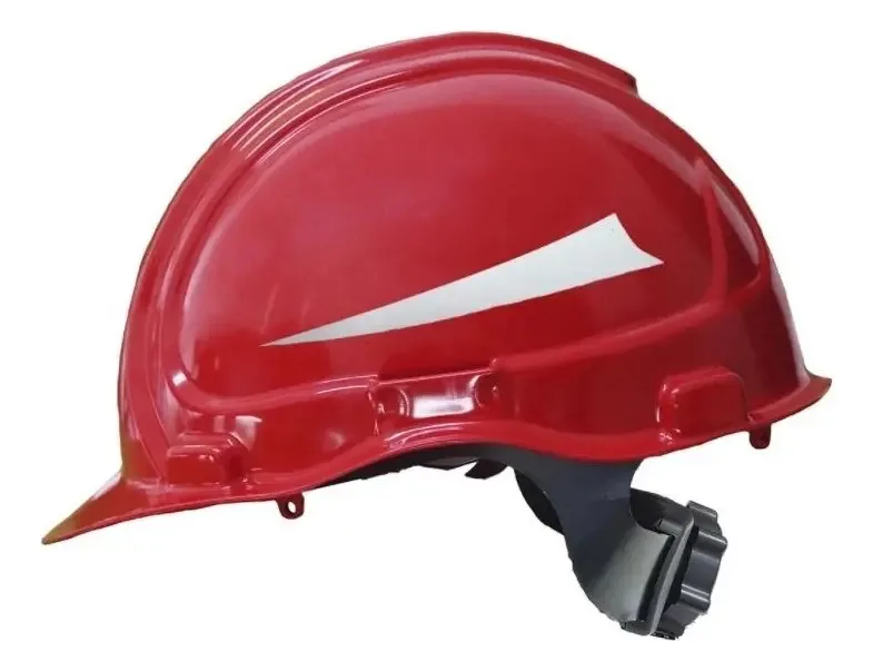 Capacete de suspensão vermelho Matraca