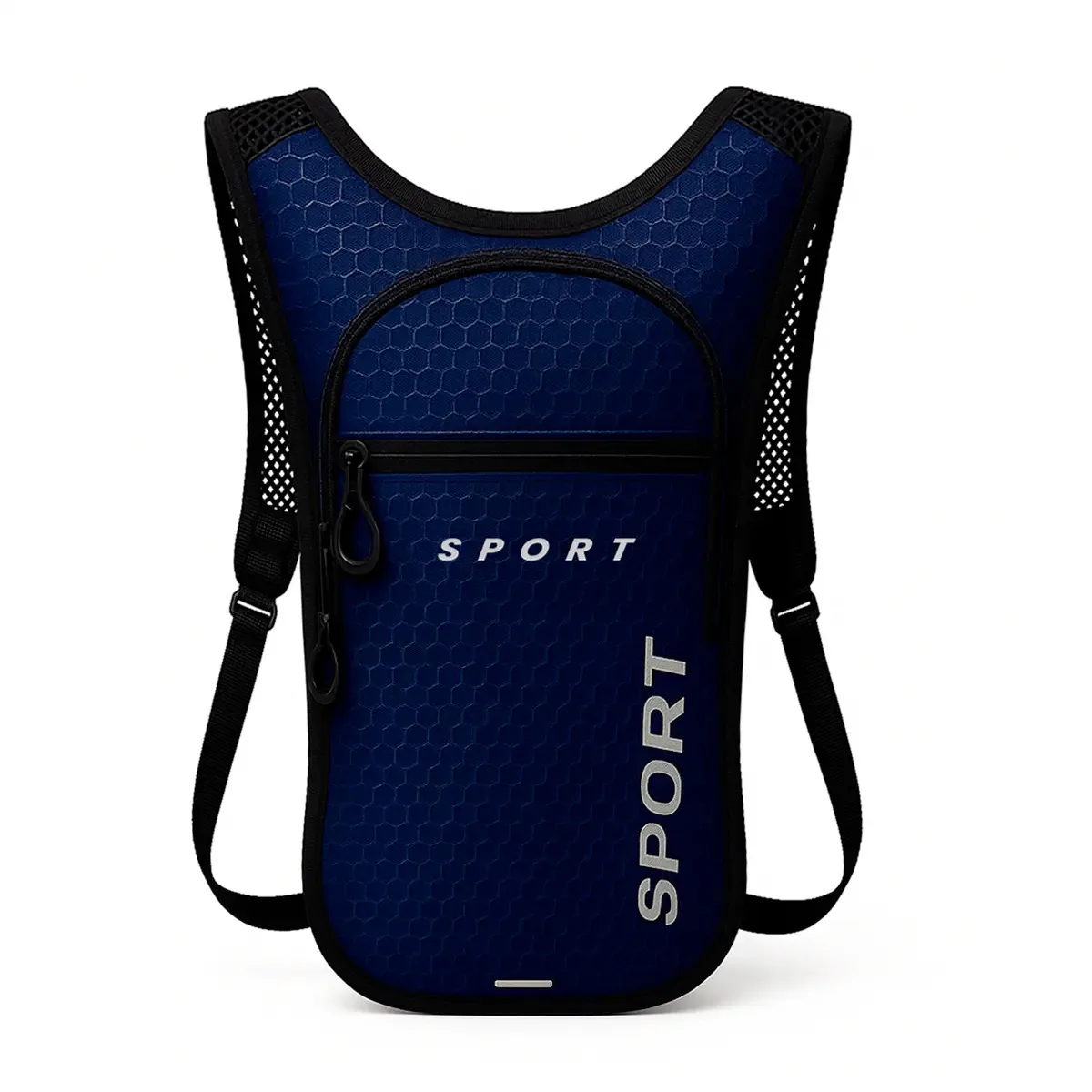 Mochila De Hidratação Azul Com Bolsa 2l Ideal Para Corrida Trilhas Ciclismo Caminhada Montanhismo Esportes Outdoor Bolsa De Água Leve Ajustável Resistente