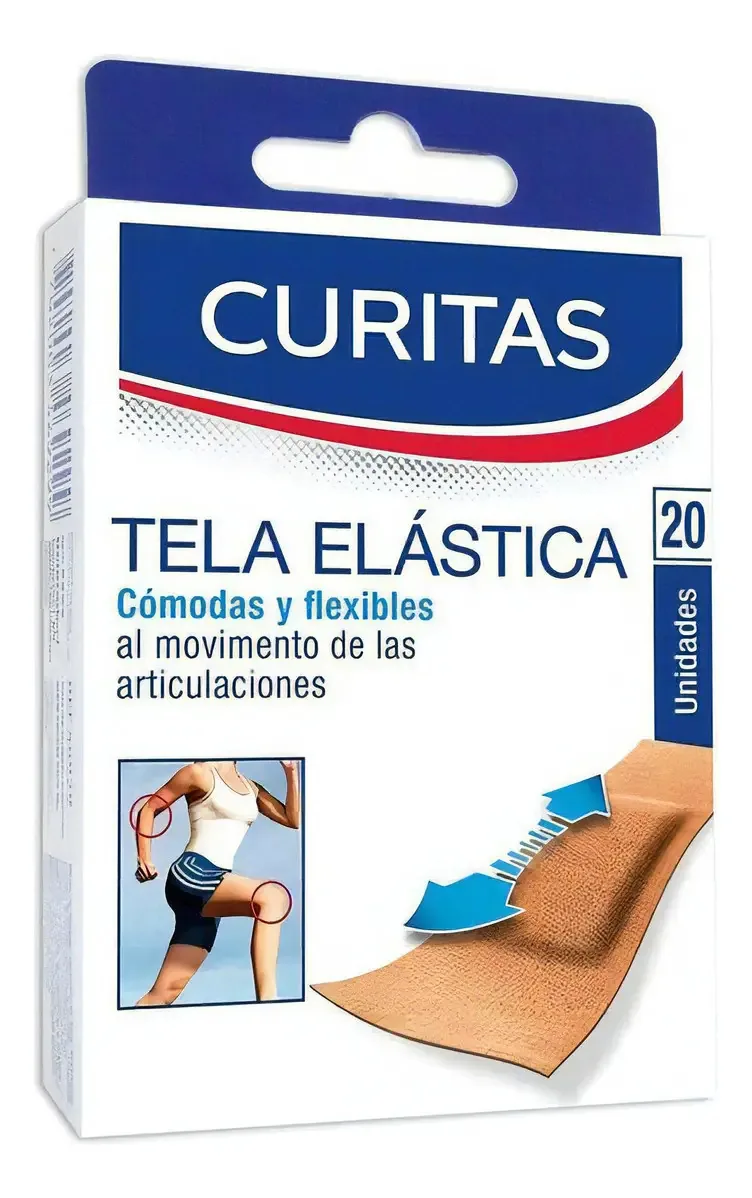 Curativos de Tecido Plástico Adesivo Pack 12 Caixas X 20u