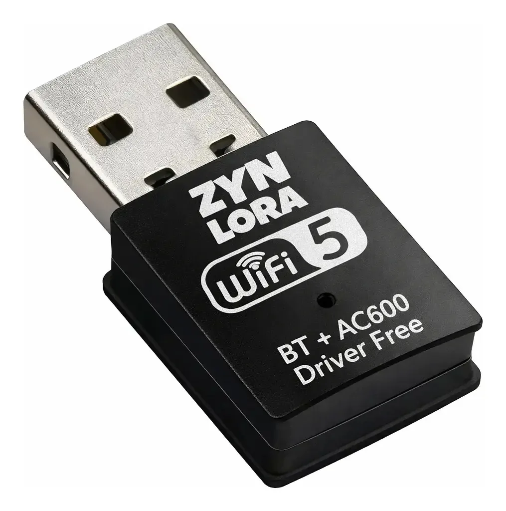 Adaptadores WiFi de banda dupla Zynlora 2.4g/5g e adaptadores Bluetooth 5.0