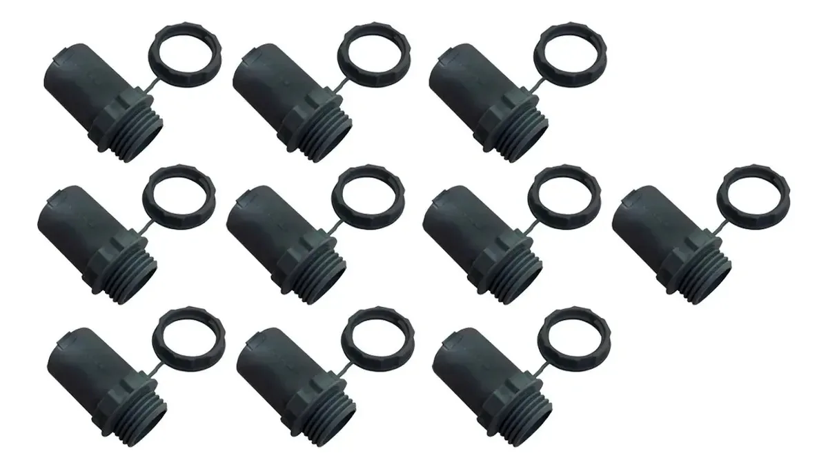 Conector de cabo elétrico de PVC Kalop de 25 mm | Pacote X10