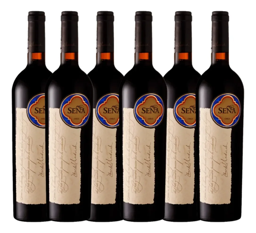 Vinhos Chileno Seña Tinto 750 Ml Cx/6