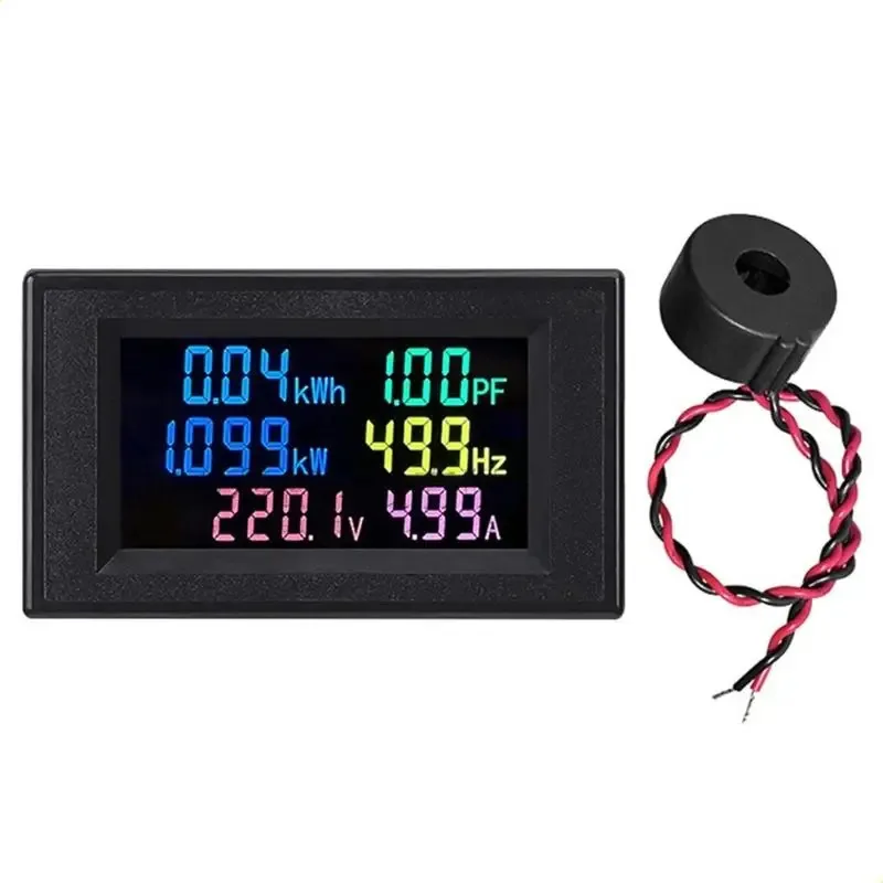 Amplificador, monitor de medidor de energia digital multifuncional