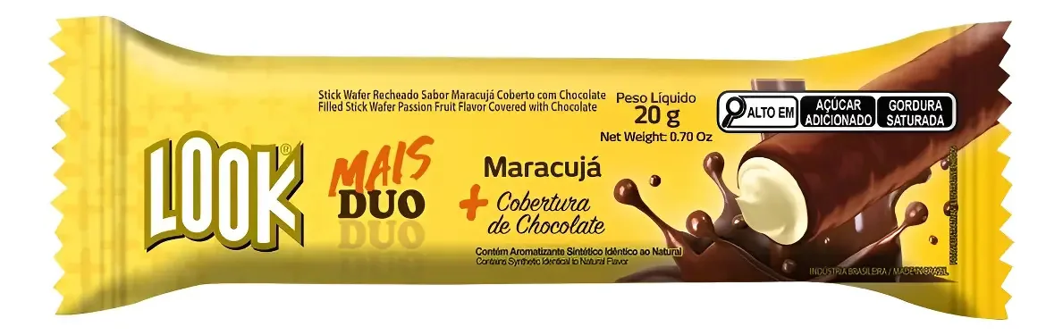 Bisc Wafer Look Mais Duo 20g