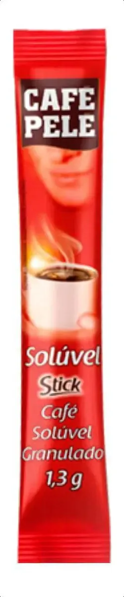 Pack Café Solúvel Granulado Café Pelé Stick Caixa 26g 20 Unidades