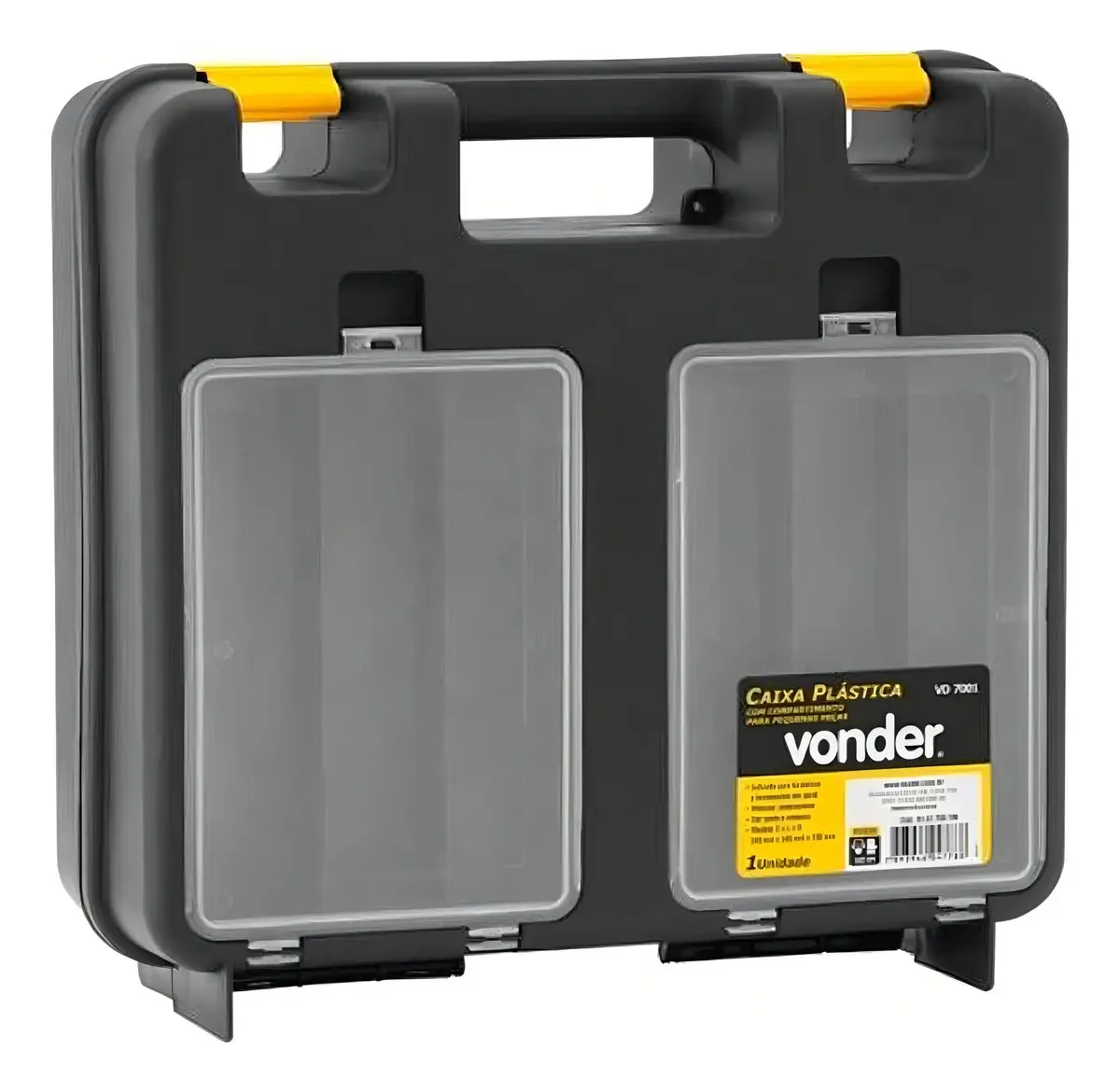 Caixa De Ferramenta Plast Vd 7001 C/ba