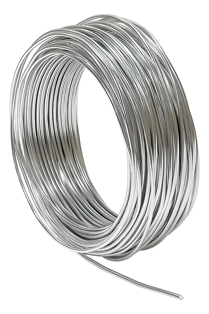 Arame Liso Galvanizado Grosso 4,20 Mm - 50 Metros