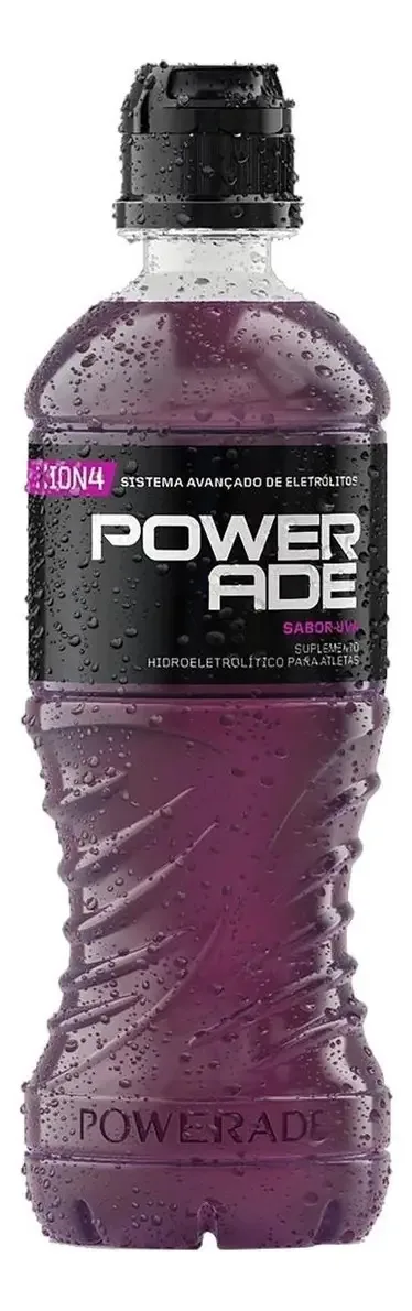 Fardo Com 6 Unidades Bebida Isotônica Powerade Uva 500ml