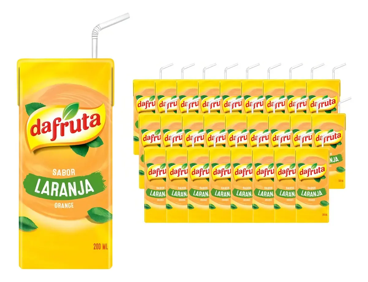 Suco Refresco Da Fruta Laranja 27x200g