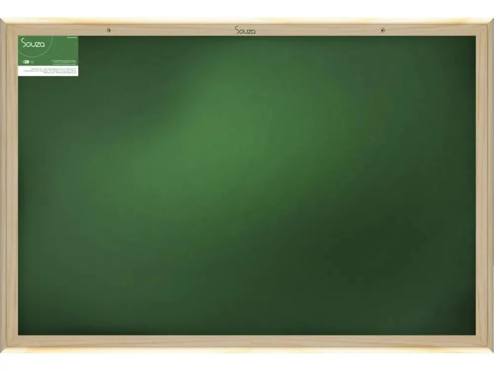 Quadro Verde Madeira Pinus 100x80cm 2210 Souza