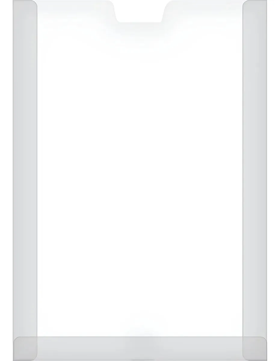 10 Quadro Aviso Multiuso Plascony Expositor A4 Display Transparente